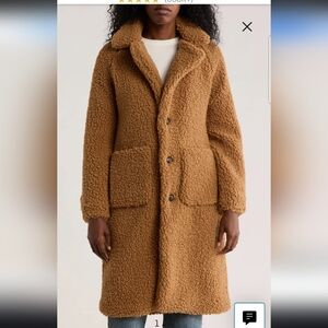 Lucky Brand Miss Teddy Coat. Size S.
